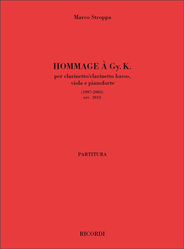 Hommage A Gy. K.